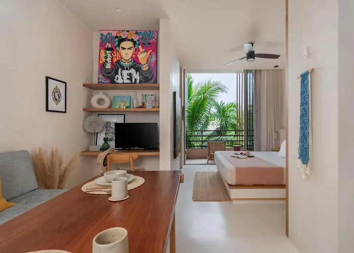 Appartement Chic Wrestaurant, Yoga, Coworking Areas
