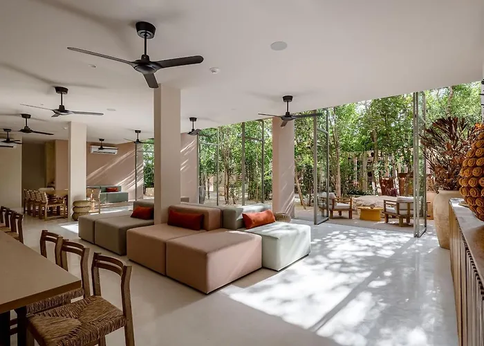 Chic Wrestaurant, Yoga, Coworking Areas Appartement Tulum